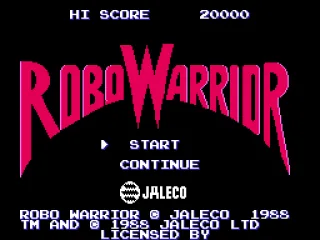 North American Title Screen