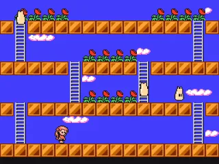 Preparing to fight the blobby foes