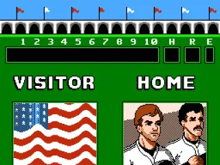 Start of the game as the national anthem plays.