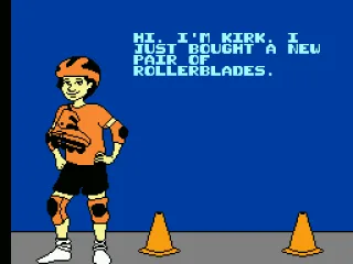 Cut-scene before the game starts.