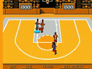 Heading towards the basket