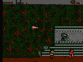 I need to fight this guy but avoid the missiles.