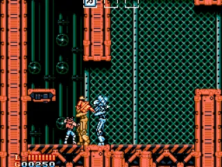 Beating down some enemy robots