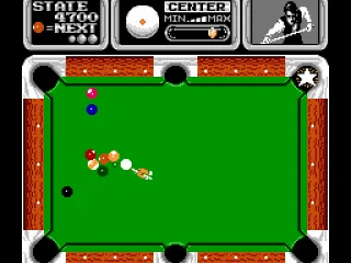 Get a ball in the pocket with a star for a chance at the trick shot bonus.