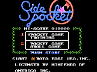 Title screen (US version)