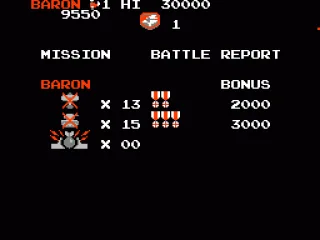 Battle report after each successful mission