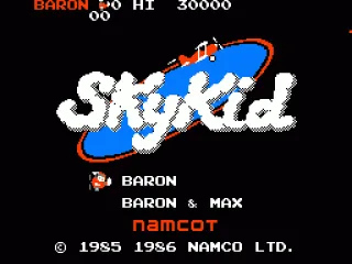 Title screen
