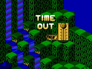 You have to complete the level before the time runs out