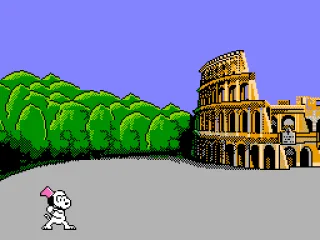 The boot throwing is just like a hammer toss only a hammer is too heavy for Snoopy