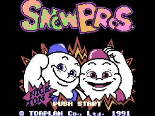 Japanese title screen