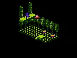 Use the (very small) platforms to cross the spikes