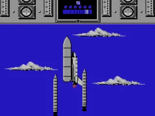 Stopping the bar on the top at the right spot to separate the rockets.