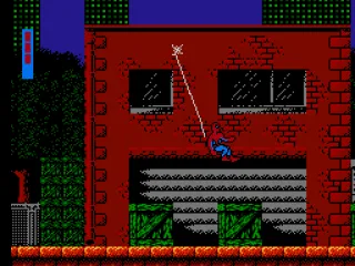 Here's Spidey performing Tarzan.