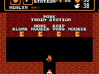 A train station. I need the ticket to ride.