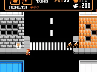 I see an angel flying around