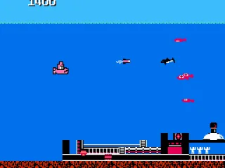 Approaching the first man-ham factory. Some trapped humans are visible at bottom-right. However, I am more concerned about the madly circling one-eyed fish.