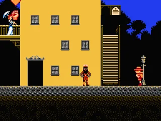 Large house entrance