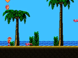 On a beach, meeting scorpions