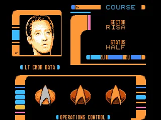 Mr. Data, set a course.