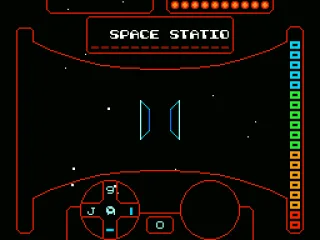 Heading out from the space station