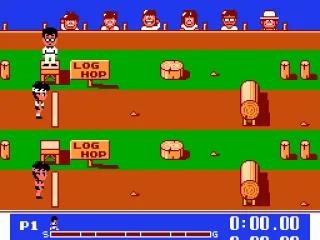 Get ready to run the log hop!