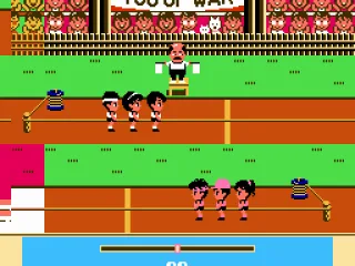 There's even a tug of war!