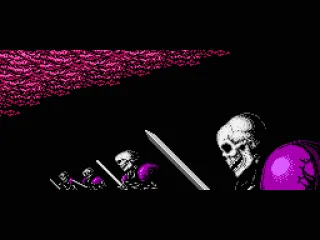 The bad guy sends out his legion of skeleton warriors.