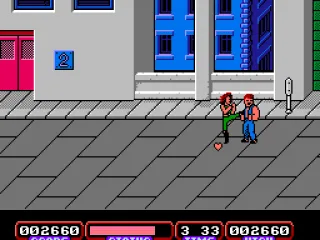 Lady kicks high, but I need to grab that heart before it disappears