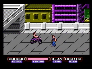 Watch out for the biker!