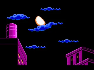 The beginning of the presentation. The game takes place in New York.