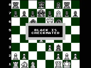 Black is checkmated so white (which is me) wins