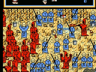 The Battling Monks stage