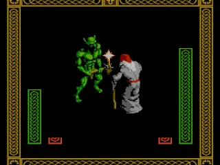 Battle: Take that, fiend!