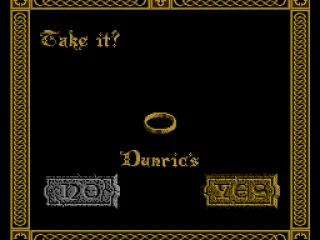 This corpse must be the remains of Dunric; it has his ring