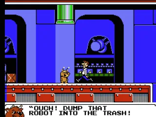 Rescuing an alien oppressed by the rival Cogswell.