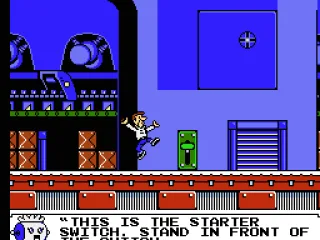 Rosie is tutoring George on the use of a basic switch.