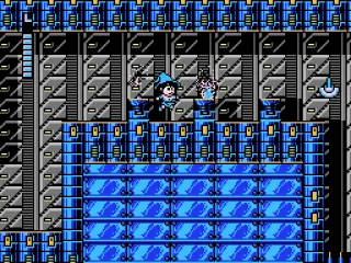 Different colored cavern