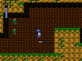 Riding the broomstick