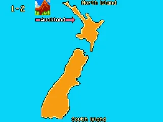 Map of New Zealand