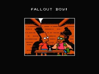 Bart meets Fallout Boy
