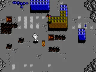 Iceman and an Invincibilty powerup