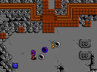 Jelly balls chase after Nightcrawler