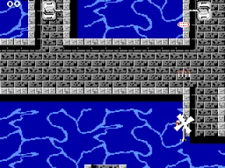 Blasting past tanks near the dock