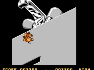 After world 1, Jerry emerges from the sink to venture through the kitchen