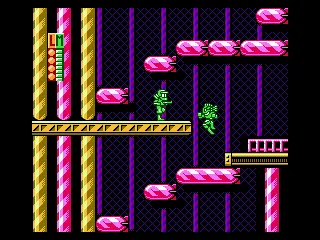 Jake as the fish-like guy (although there isn't much watter around...)