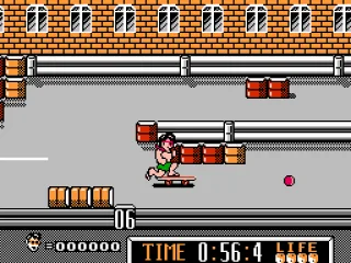 Collect that red bonus, or try to ride that rail for points...