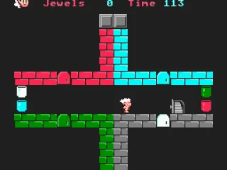 Heading toward the exit.