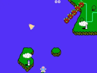 Shooting a cloud releases a bell