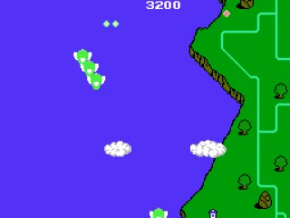 Shooting double shots after a bell power-up