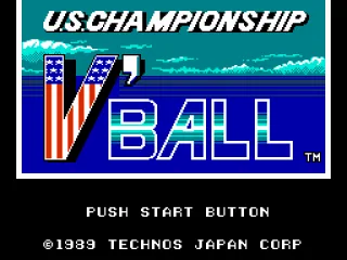 Title screen (Japanese version.)